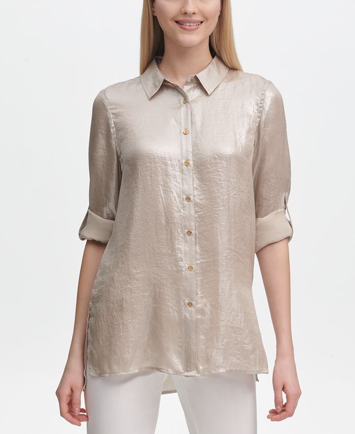 calvin klein tunic tops
