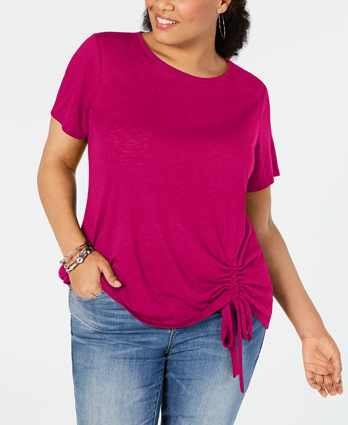 Macy's inc plus size clearance tops