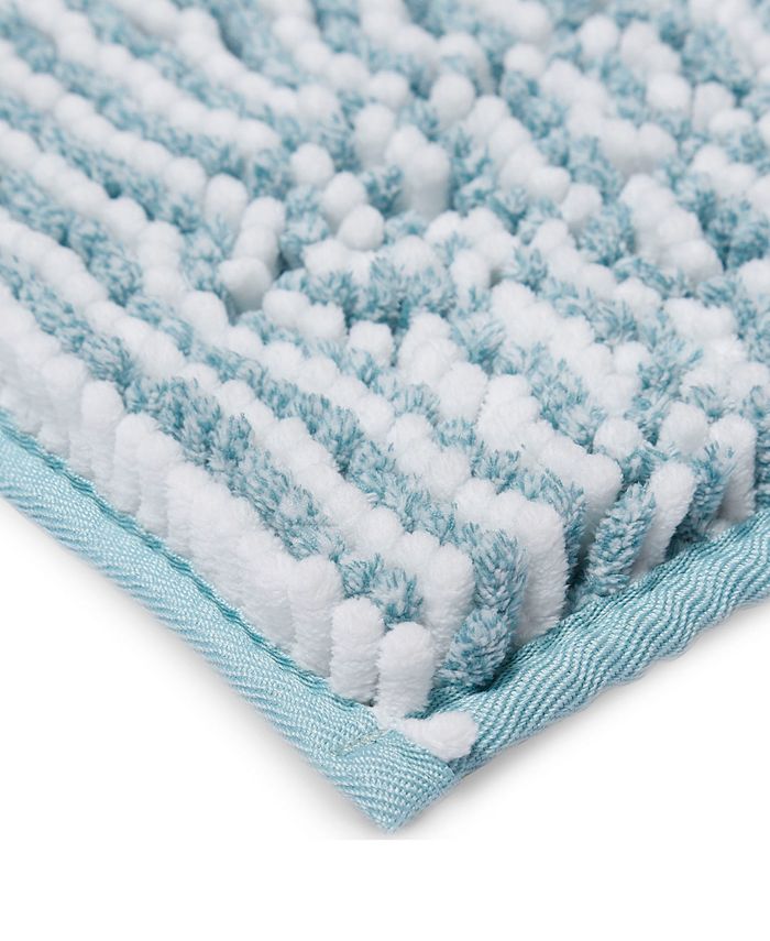 Home Dynamix Shabby Chic Fresno 2Piece Popcorn Chenille Bath Mat Set