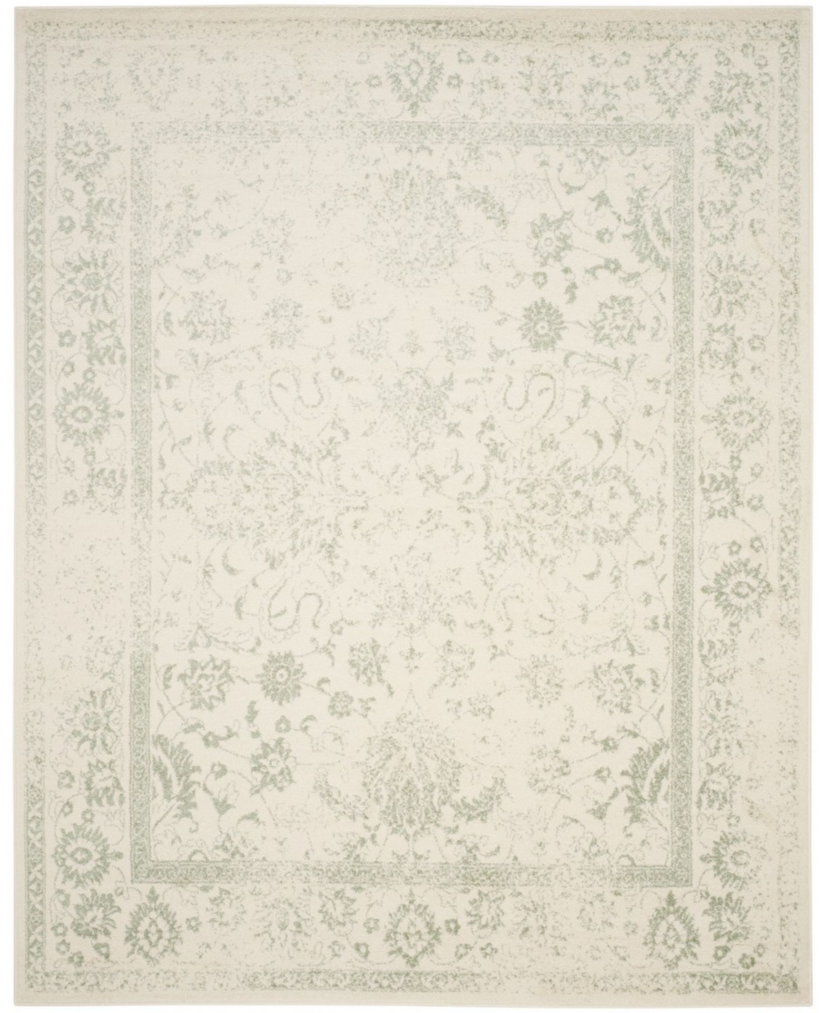 Safavieh Adirondack Ivory and Sage 8' x 10' Area Rug - Ivory