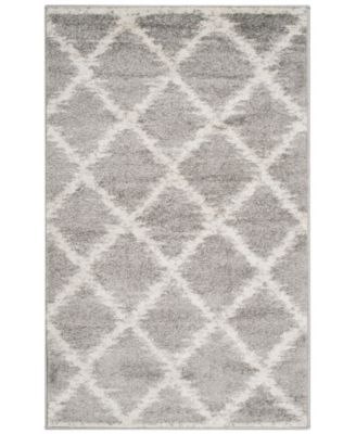 Adirondack Silver and Ivory 3' x 5' Area Rug