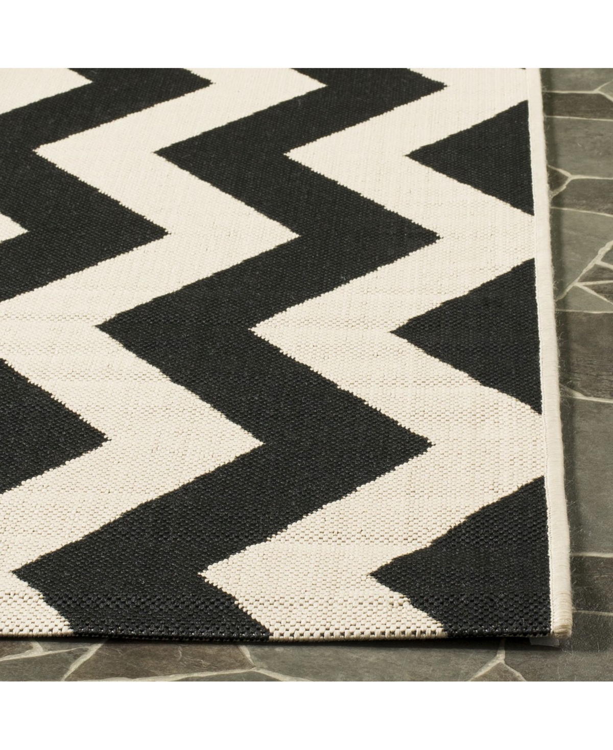 Safavieh Courtyard CY6245 and Beige 5'3" x 7'7" Sisal Weave Outdoor Area Rug