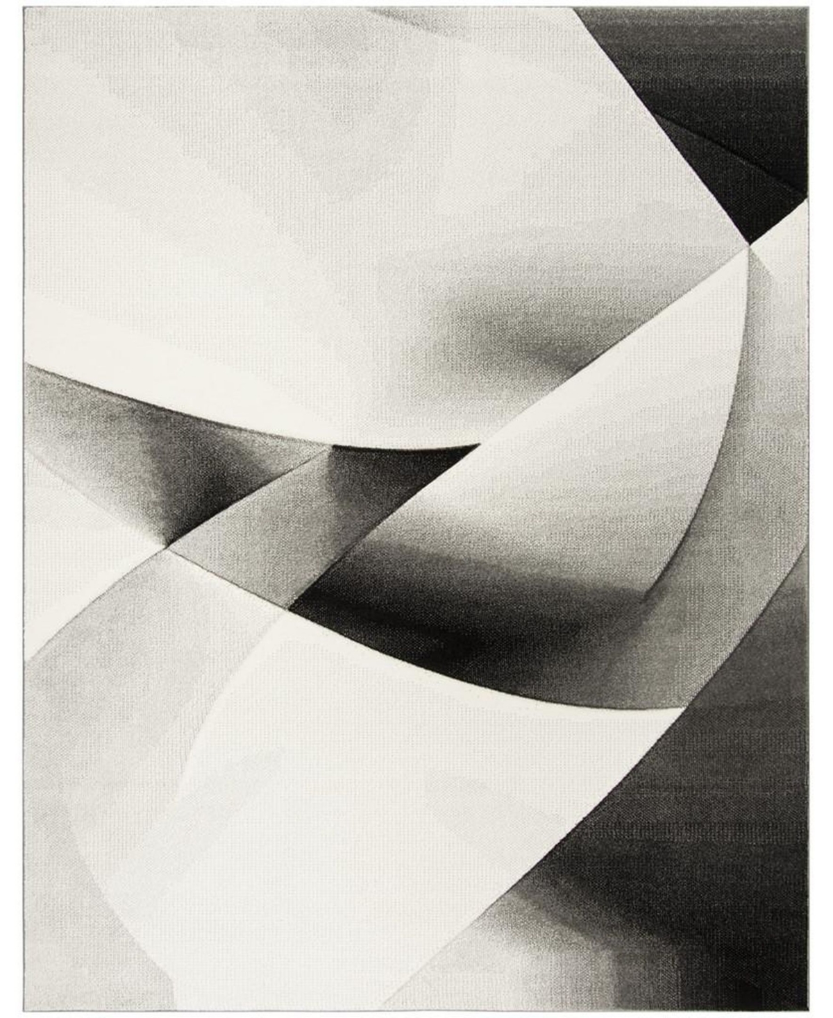 Safavieh Hollywood Gray and Dark Gray 8' x 10' Area Rug - Grey/dark