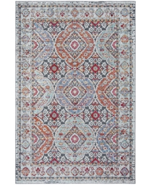 Safavieh Provance Light Gray and Black 5'3in x 7'6in Area Rug