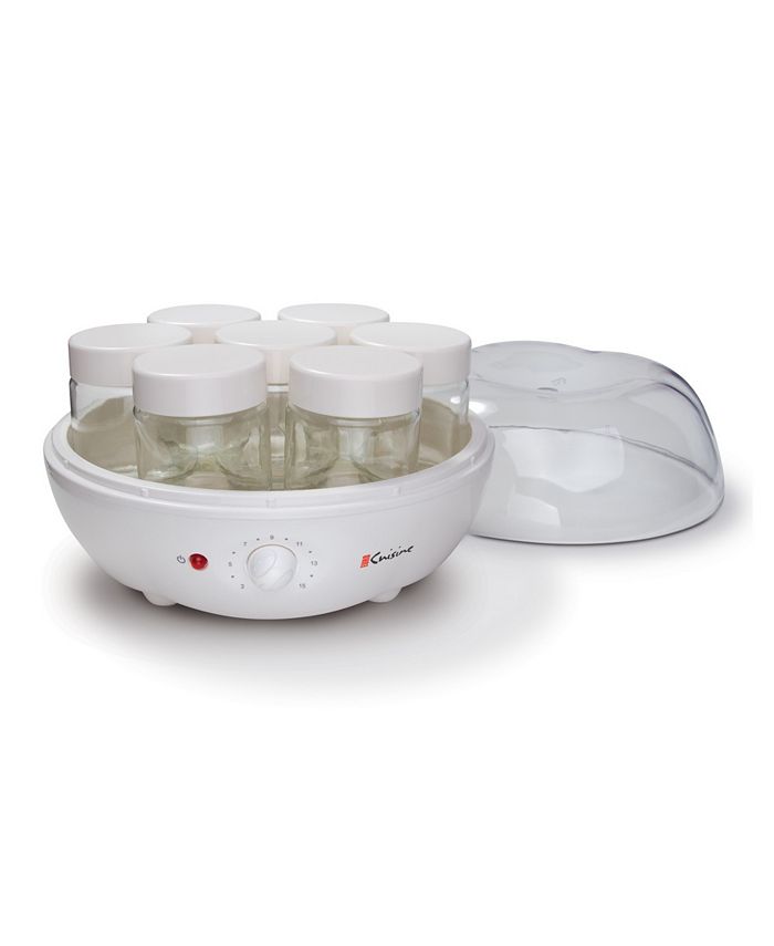 EuroCuisine Euro Cuisine YM100 Automatic Yogurt Maker With 7 Glass