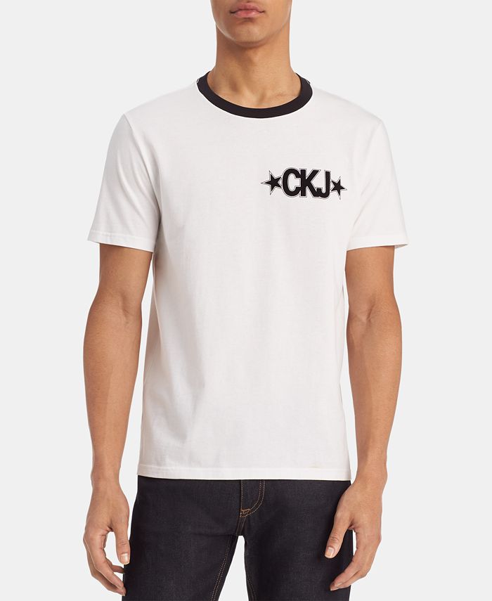 Calvin Klein Jeans Men's Logo T-Shirt & Reviews - T-Shirts - Men - Macy's