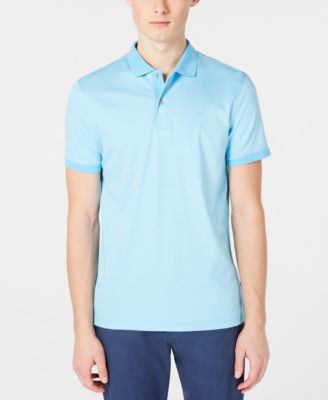 Calvin Klein Men s Liquid Touch Micro Stripe Polo Shirt Macy s