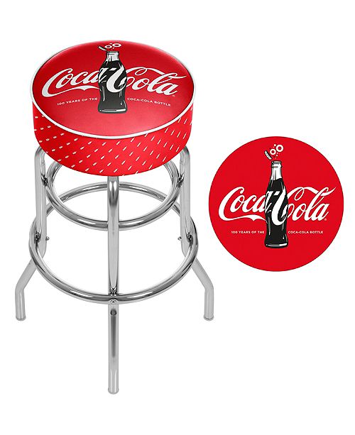 Trademark Global Coca-Cola Bar Stool - 100th Anniversary ...