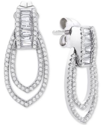 wrapped in love diamond earrings