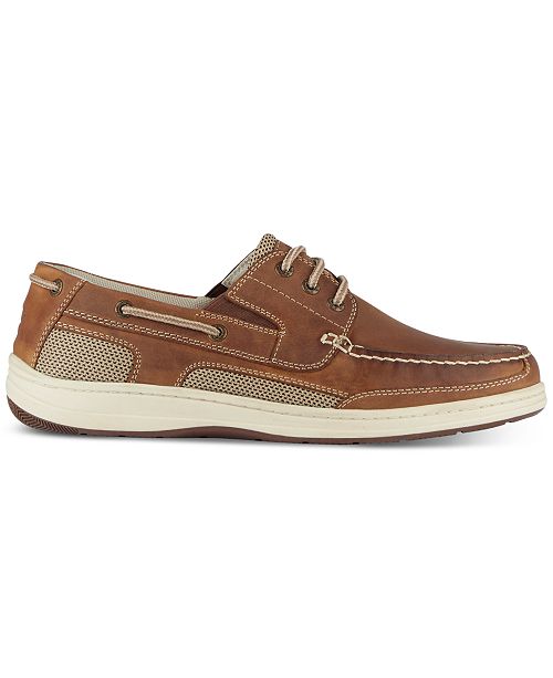 Dockers Men S Beacon Leather Casual Boat Shoe With Neverwet