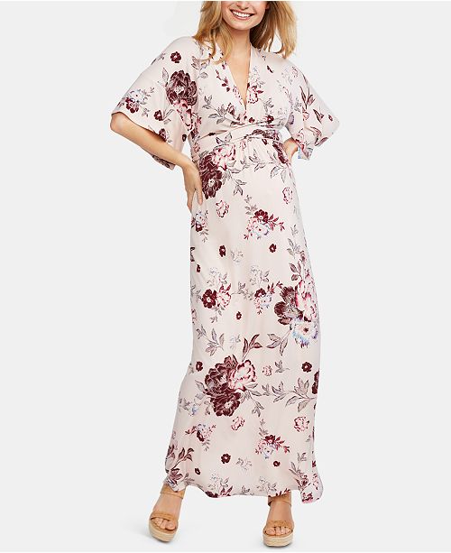 Jessica Simpson Maternity Printed Maxi Dress Reviews Maternity