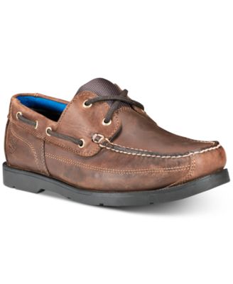 Timberland - Men's Piper Cove Leather Boat Shoes