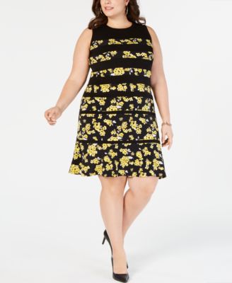 macys michael kors plus size dresses