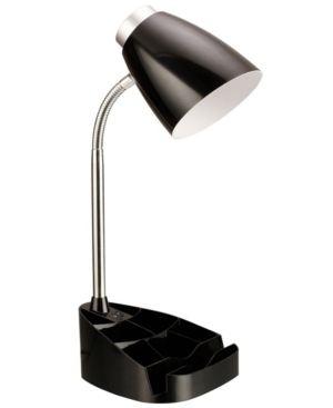 Limelight's Gooseneck Organizer Desk Lamp with iPad Tablet Stand Book Holder