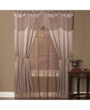 Halley 6 Piece Window Curtain Set 56x84