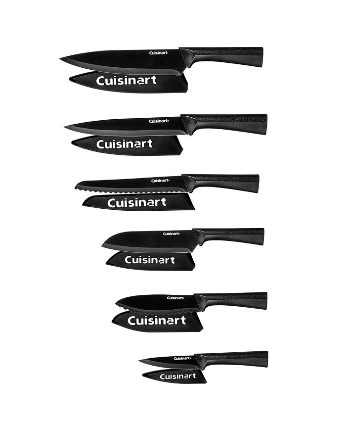 Cuisinart Advantage 12Pc. Metallic Black Cutlery Set Macy's