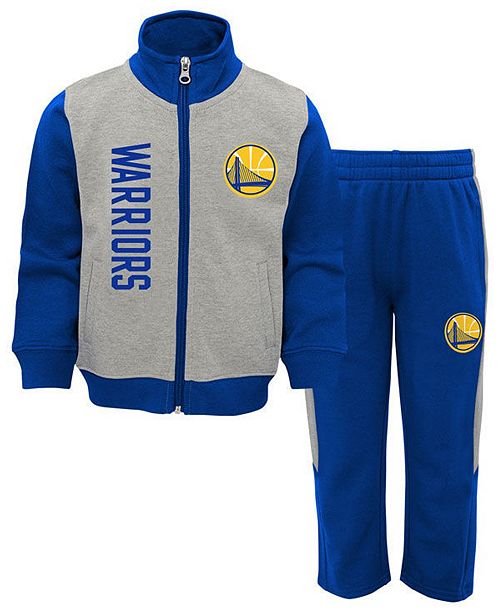 Outerstuff Golden State Warriors On The Line Pant Set Infants 12