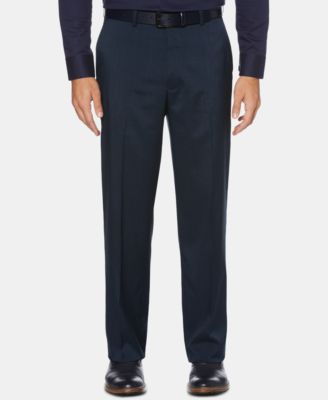 Perry Ellis - Men's Portfolio Classic-Fit Performance Stretch Crosshatch Dress Pants