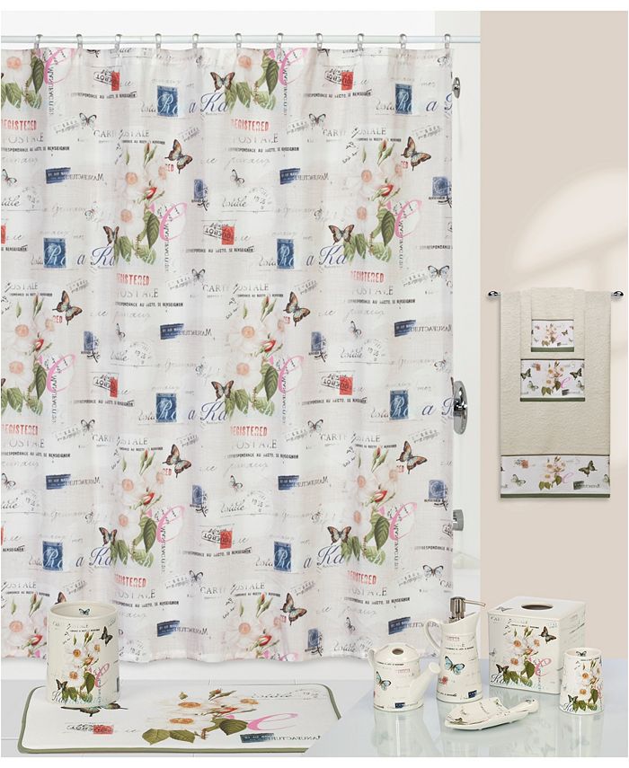 Creative Bath Botanical Diary Fingertip Towel - Macy's