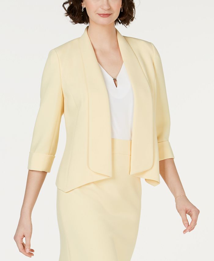 Kasper Cuffed OpenFront Blazer Macy's