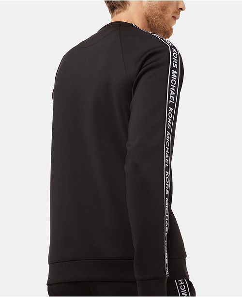 michael kors men's logo fleece jogger pants