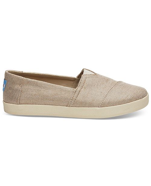 avalon canvas slip on sneaker