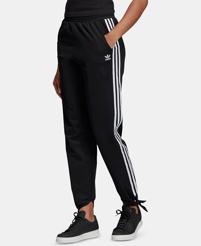 adidas Knotted-Hem Track Pants & Reviews - Pants & Capris - Women - Macy's