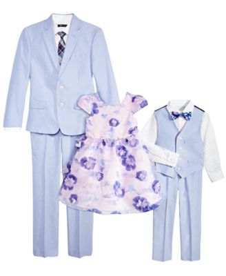 Tommy Hilfiger, Nautica & Rare Editions Siblings Suit & Dress Separates