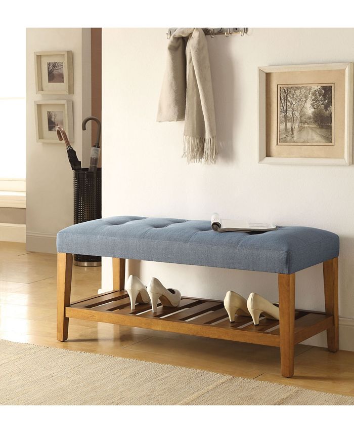 Charla Bench in Beige Oak