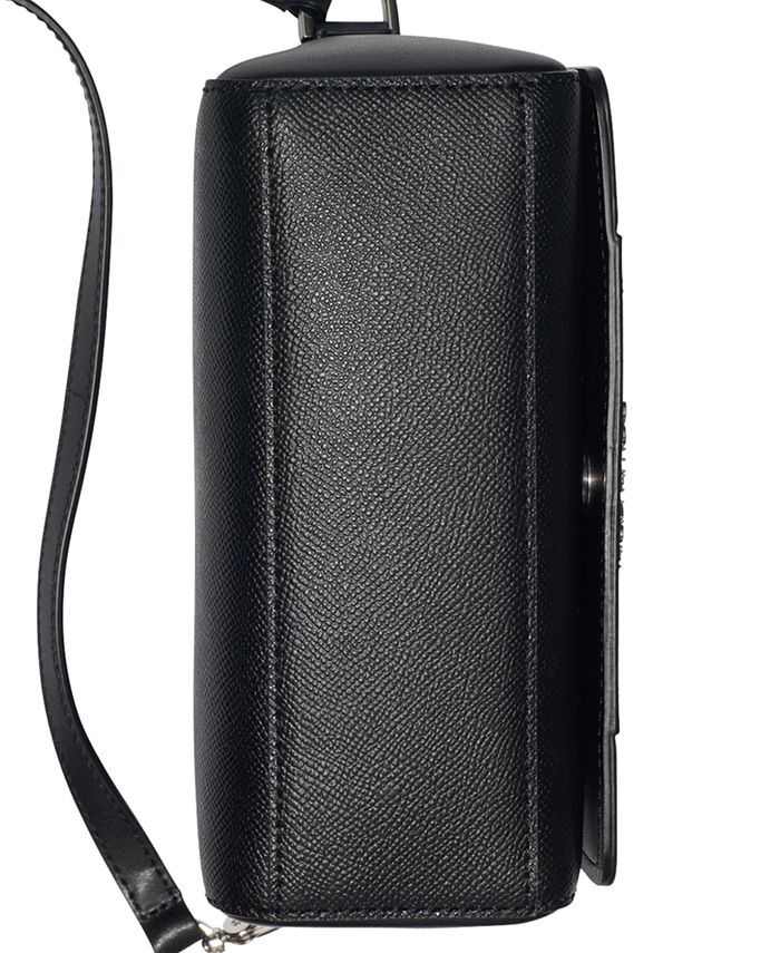 Calvin Klein Clara Leather Crossbody & Reviews - Handbags & Accessories ...