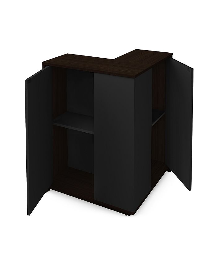 Bestar Small Space Outer Corner Storage Unit Macy's