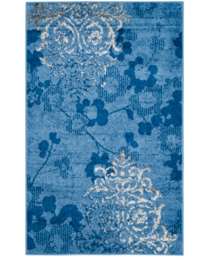 Safavieh Adirondack Light Blue and Dark Blue 3' x 5' Area Rug