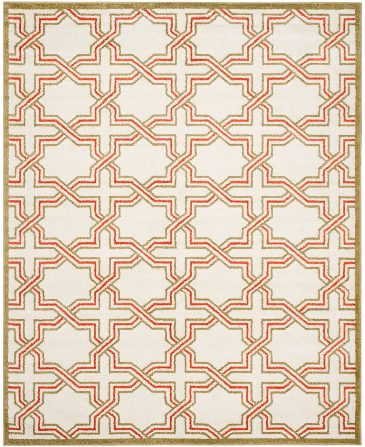 Safavieh Amherst Ivory and Light Green 9' x 12' Area Rug
