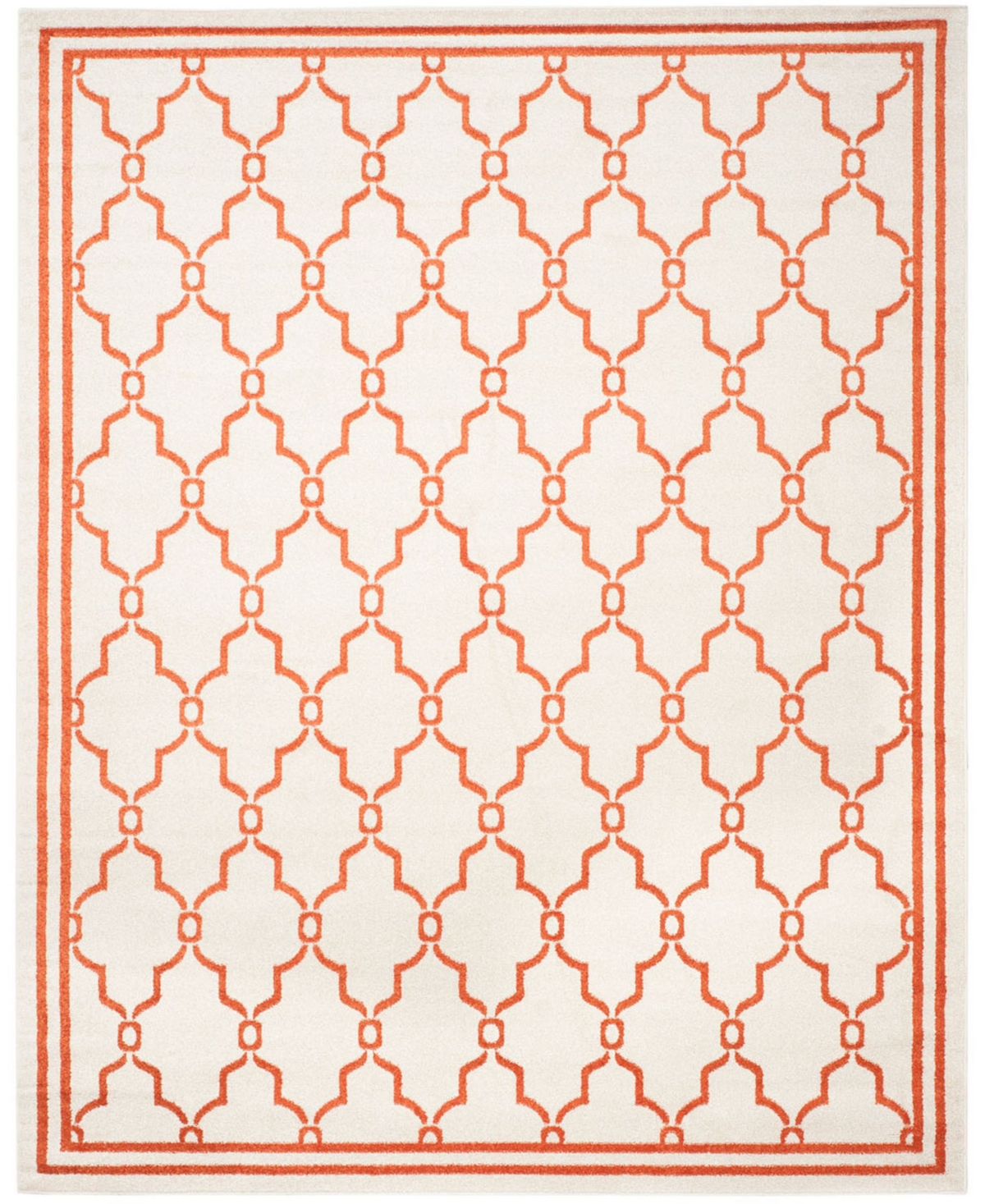 Safavieh Amherst Beige and Orange 9' x 12' Area Rug - Beige