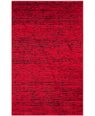 Adirondack Red and Black 3' x 5' Area Rug