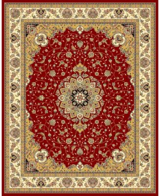 Safavieh Lyndhurst LNH329 Red and Ivory 9' x 12' Area Rug - Macy's