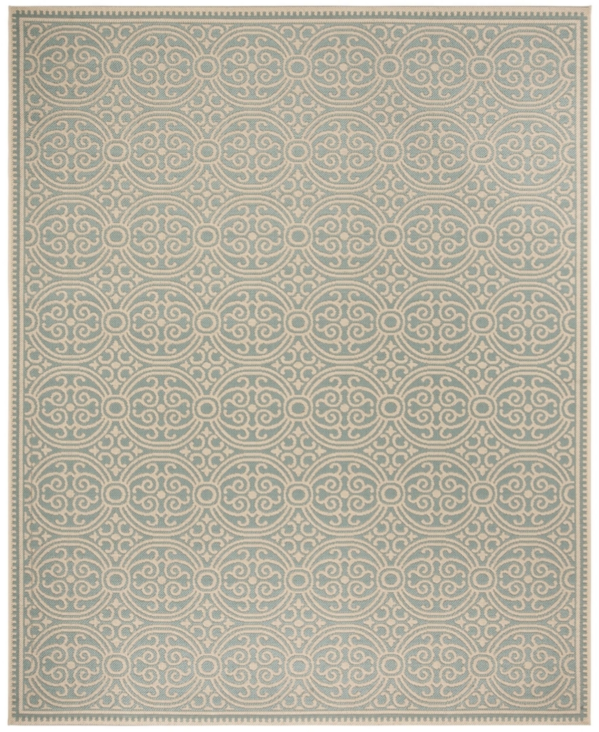 Safavieh Linden 9' x 12' Area Rug - Cream/Aqua