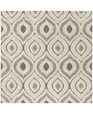 Safavieh Shag Cream and Light Blue 6'7