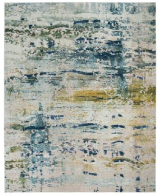 Safavieh Monaco Blue and Gray 9' x 12' Area Rug - Macy's