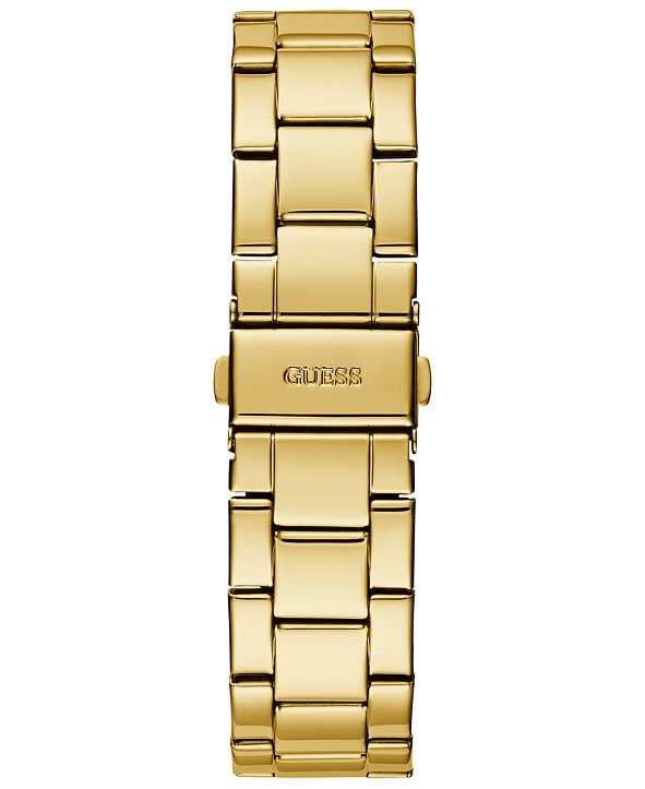 GUESS Women's G Twist Gold-Tone Stainless Steel Bracelet Watch 40mm ...