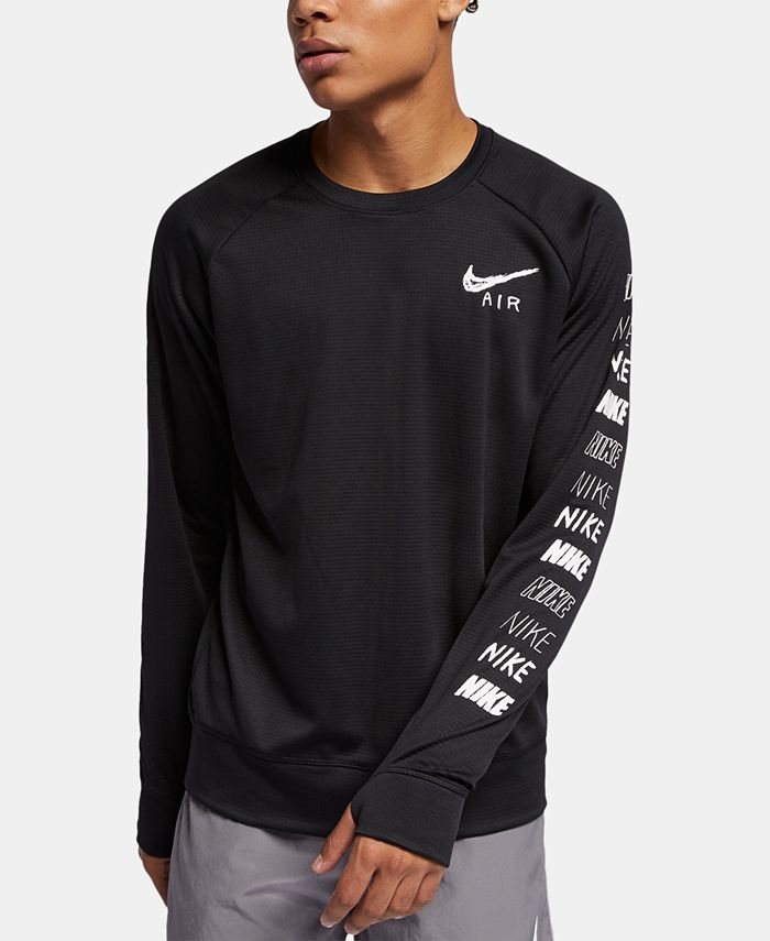 Nike Men's Pacer Dri-FIT Long-Sleeve Running T-Shirt & Reviews - T ...