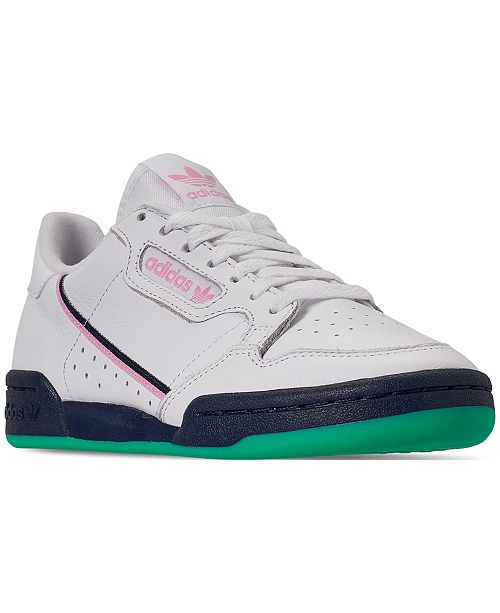 Adidas Women S Originals Continental 80 Casual Sneakers From