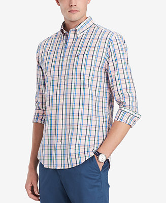 Tommy Hilfiger Men's Dylan Plaid Shirt, Created for Macy's - Macy's