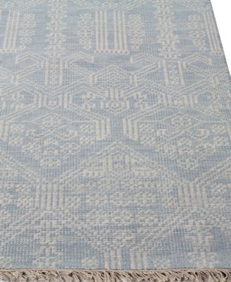 Carah CRH-108 Light Blue Area Rug
