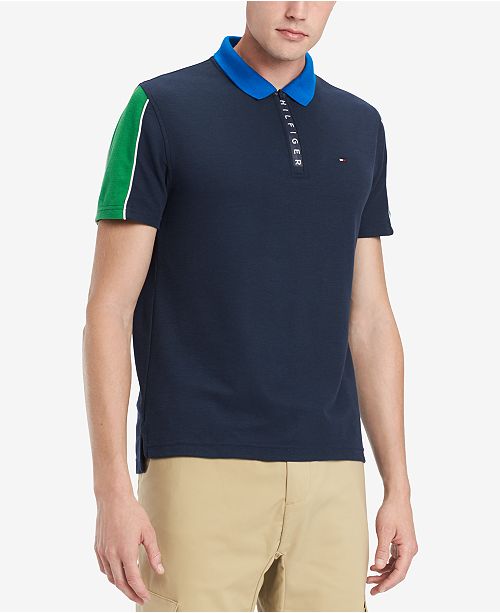 Tommy Hilfiger Men's Reese Colorblocked Polo, Created for Macy's