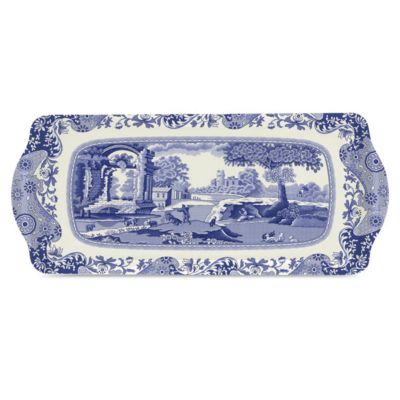 Spode - Blue Italian Melamine Sandwich Tray
