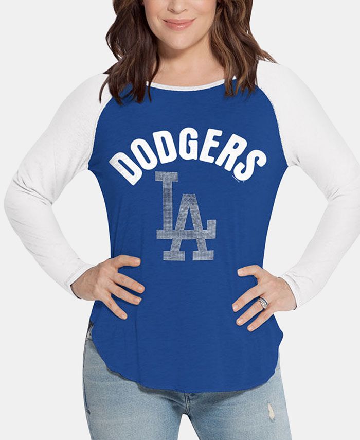Touch by Alyssa Milano Women's Los Angeles Dodgers Long Sleeve Touch T-Shirt  - Macy's