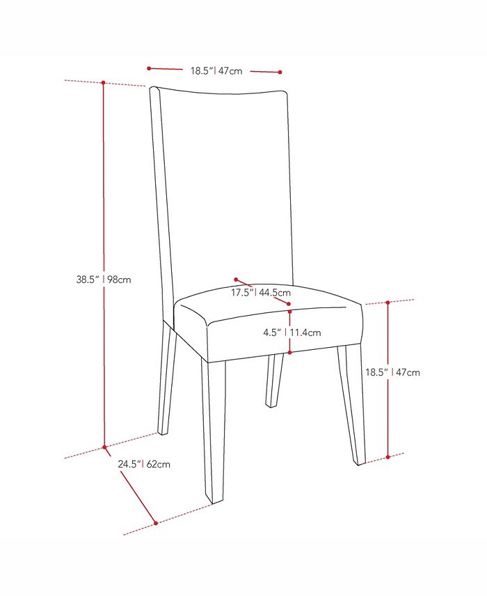 Corliving Distribution CorLiving 5pc 55" Wide Dining Set, with Leatherette Seats Macy's