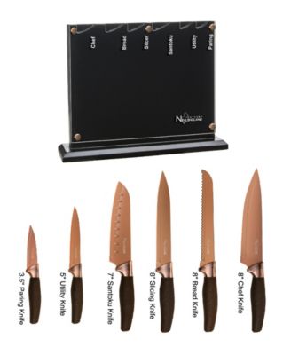 7-Pc. Titanium Coated Cutlery Set