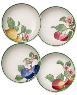 Théière Villeroy & Boch French Garden Grand Taille – Porcelaine Multi Color Décor Cerise